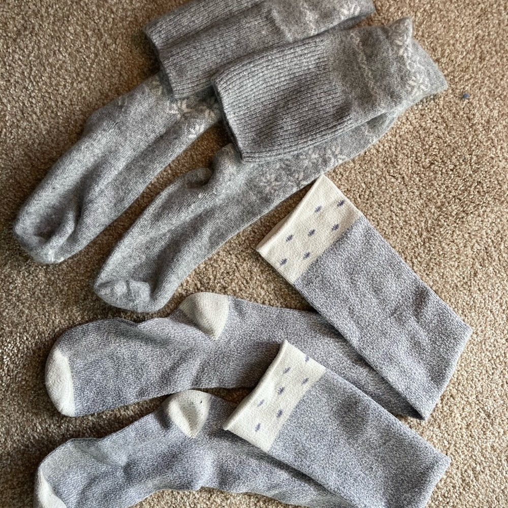 Aerie Thigh High Socks (2 pair)